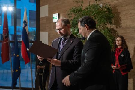 Odprtje razstave; Foto: Mariia Bortiakova, arhiv Občine Sežana